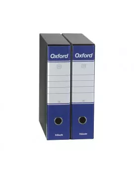 Registratore Oxford Esselte - Commerciale - Dorso 8 - 23x30 cm - 390783050 (Blu Conf. 6)