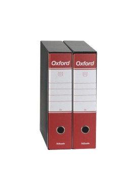 Registratore Oxford Esselte - Commerciale - Dorso 8 - 23x30 cm - 390783160 (Rosso Conf. 6)