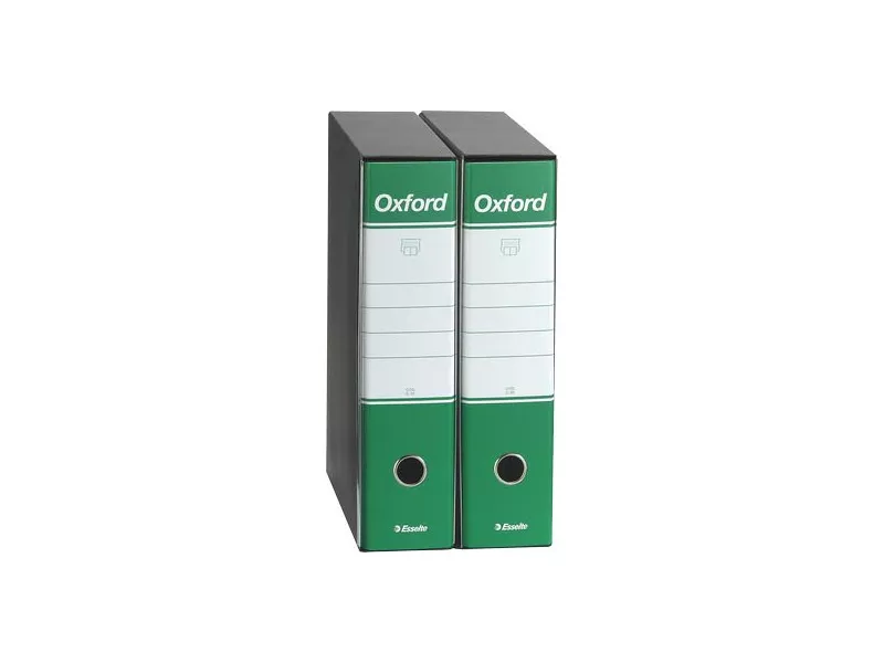 Registratore Oxford Esselte - Commerciale - Dorso 8 - 23x30 cm - 390783180 (Verde Conf. 6) Registratore Oxford Esselte - Commerciale - Dorso 8 - 23x30 cm - 390783180 (Verde Conf. 6)
