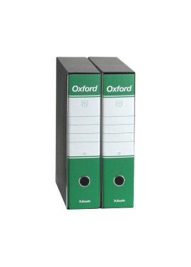 Registratore Oxford Esselte - Commerciale - Dorso 8 - 23x30 cm - 390783180 (Verde Conf. 6)