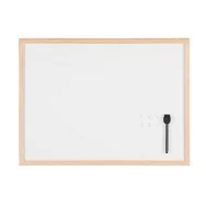 Lavagna Magnetica con Cornice in Legno Starline - 45x60 cm (Bianco)