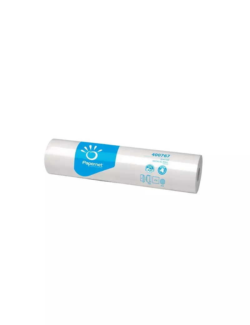 Lenzuolino Medico Papernet - 60 cm x 80 m - 400767 (Bianco Conf. 6) Lenzuolino Medico Papernet - 60 cm x 80 m - 400767 (Bianco Conf. 6)