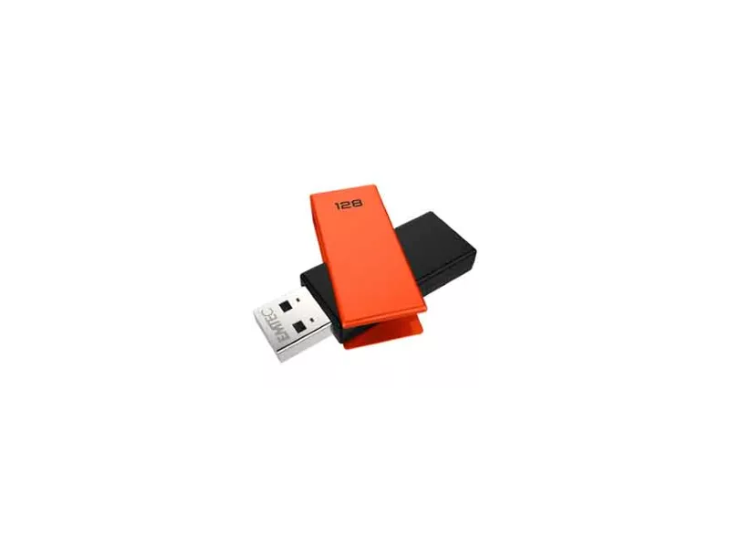 Pen Drive GC350 Emtec - USB 2.0 - 128 GB - ECMMD128GC352 (Arancione)