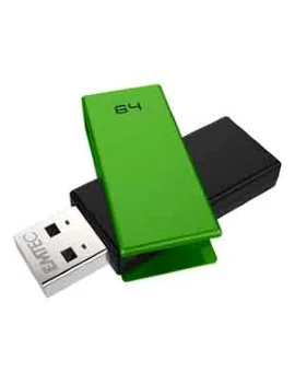 Pen Drive GC350 Emtec - USB 2.0 - 64 GB - EMTD64GC352 (Verde)