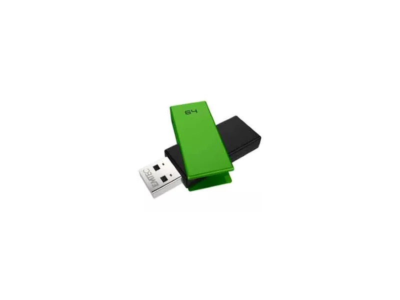 Pen Drive GC350 Emtec - USB 2.0 - 64 GB - EMTD64GC352 (Verde)