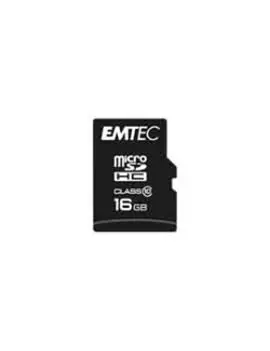 Micro SDHC Class 10 Emtec - 16 GB - ECMSDM16GHC10CG
