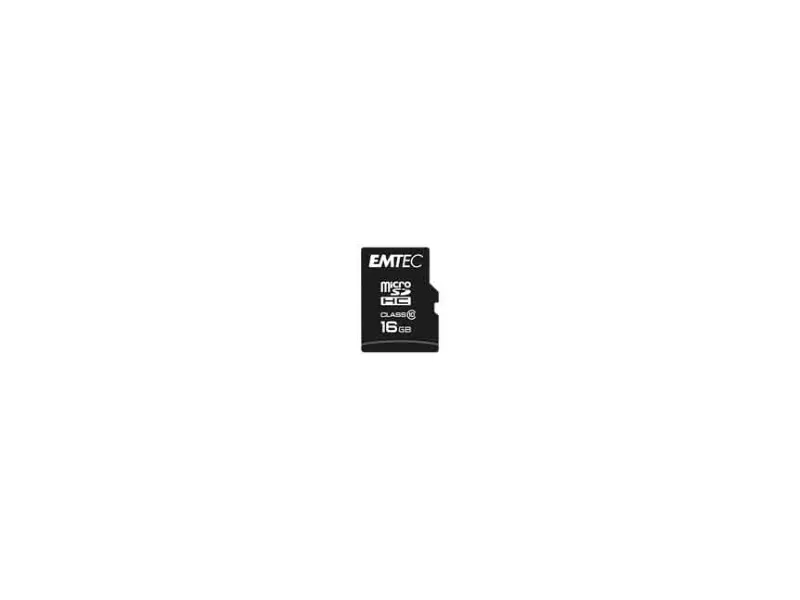 Micro SDHC Class 10 Emtec - 16 GB - ECMSDM16GHC10CG Micro SDHC Class 10 Emtec - 16 GB - ECMSDM16GHC10CG