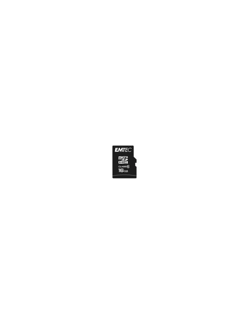 Micro SDHC Class 10 Emtec - 16 GB - ECMSDM16GHC10CG