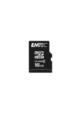 Micro SDHC Class 10 Emtec - 16 GB - ECMSDM16GHC10CG