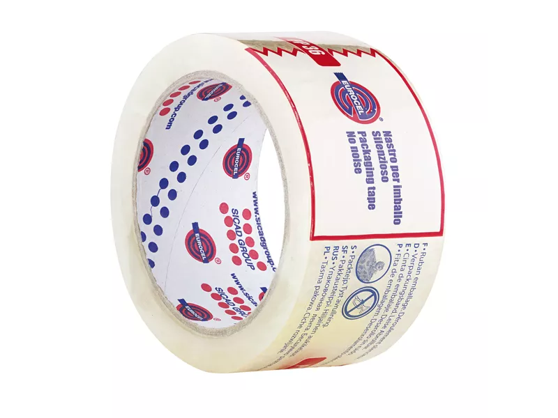 Nastro Adesivo PP36NN Eurocel - 50 mm x 66 m - 006452366 (Bianco Conf. 6)