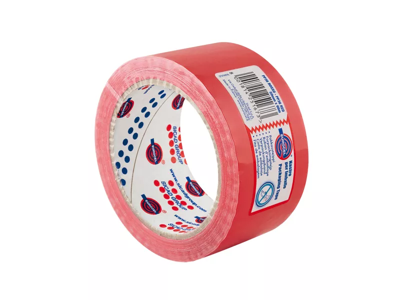 Nastro Adesivo PP36NN Eurocel - 50 mm x 66 m - 006113366 (Rosso)