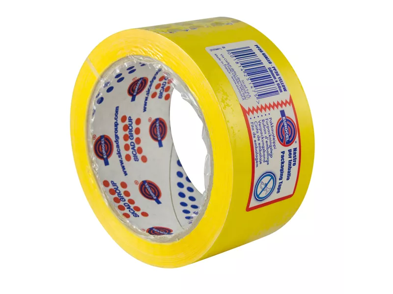 Nastro Adesivo PP36NN Eurocel - 50 mm x 66 m - 006112366 (Giallo) Nastro Adesivo PP36NN Eurocel - 50 mm x 66 m - 006112366 (Giallo)