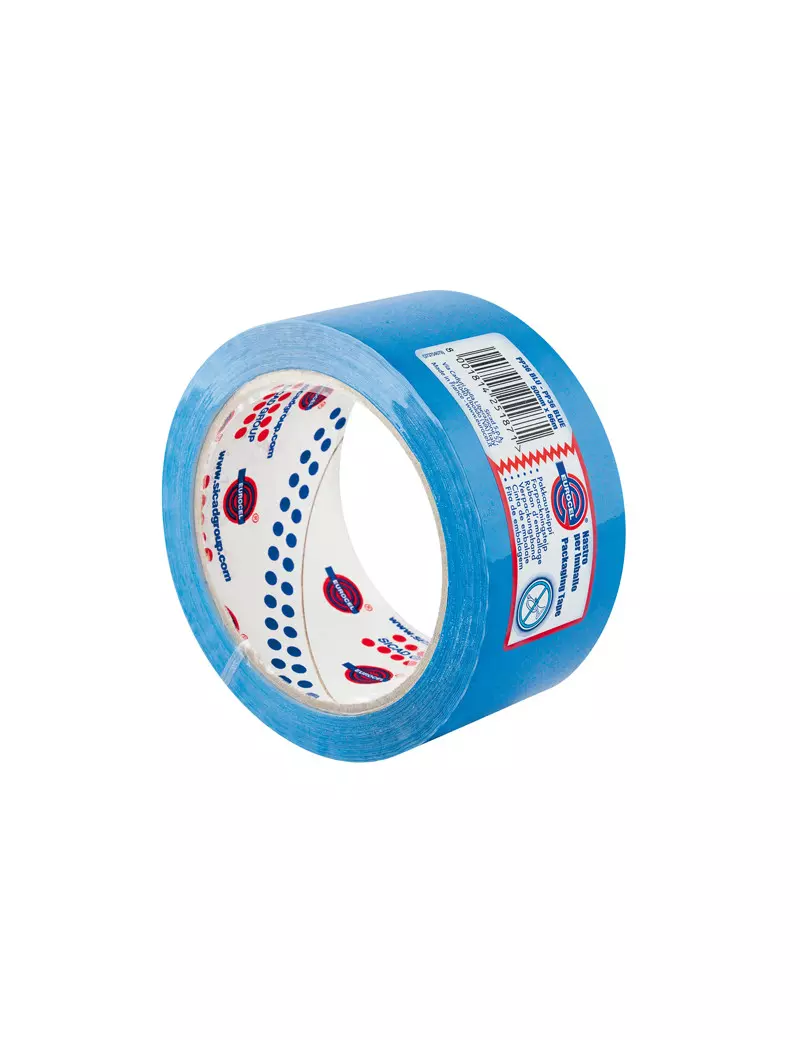 Nastro Adesivo PP36NN Eurocel - 50 mm x 66 m - 006114366 (Blu) Nastro Adesivo PP36NN Eurocel - 50 mm x 66 m - 006114366 (Blu)