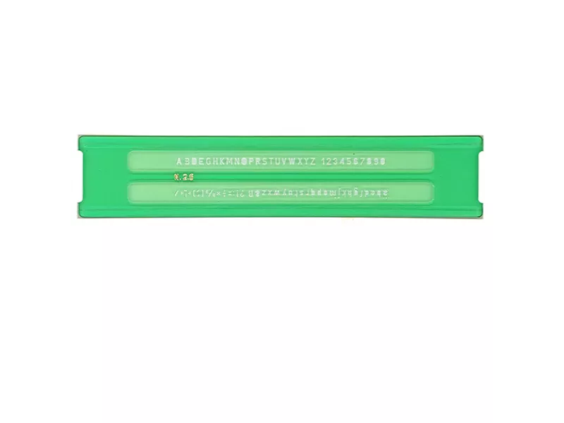 Normografo Norme Uni Arda - 2,5 mm - 30025 (Verde)