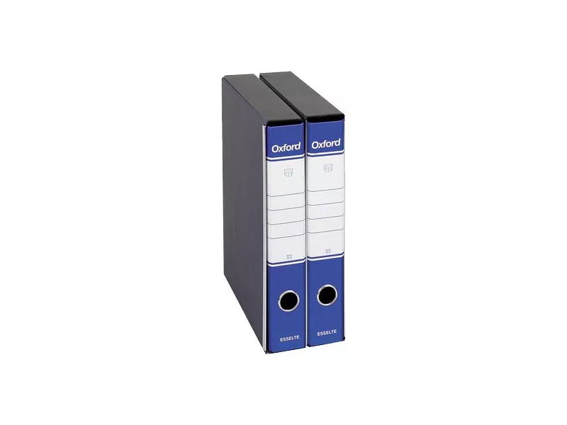Registratore Oxford G84 Esselte - Protocollo - Dorso 5 - 23x33 cm - 390784050 (Blu Conf. 8) Registratore Oxford G84 Esselte - Protocollo - Dorso 5 - 23x33 cm - 390784050 (Blu Conf. 8)