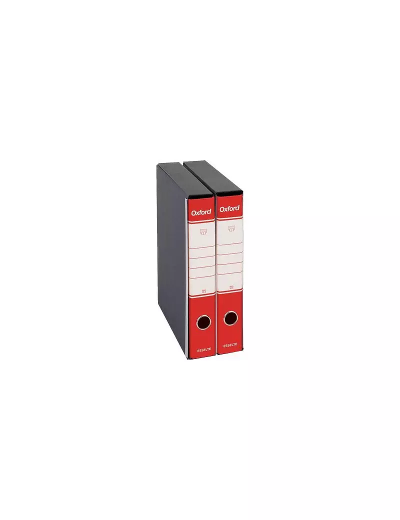 Registratore Oxford Esselte - Protocollo - Dorso 5 - 23x33 cm - 390784160 (Rosso Conf. 8) Registratore Oxford Esselte - Protocollo - Dorso 5 - 23x33 cm - 390784160 (Rosso Conf. 8)