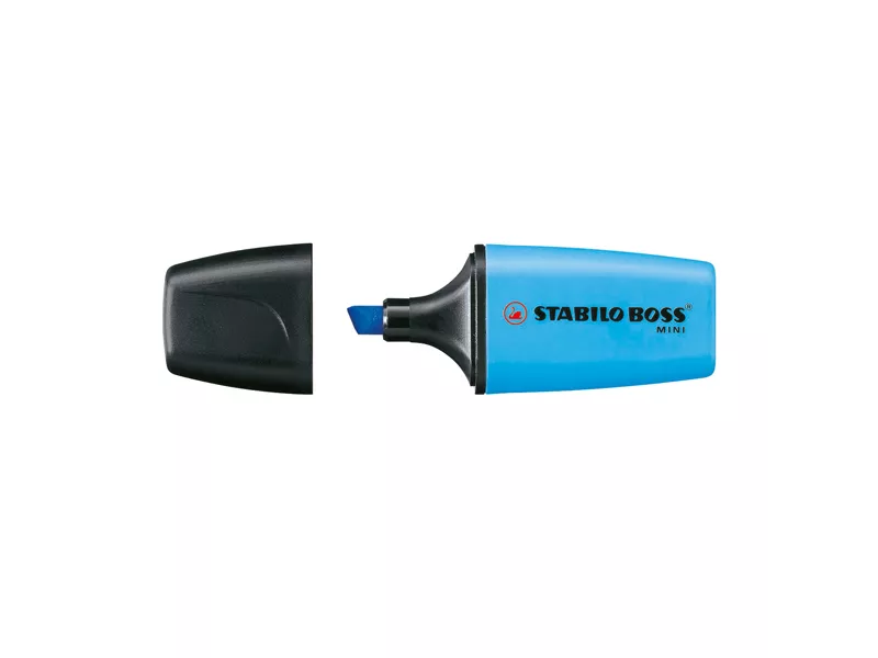 Evidenziatore Boss Mini Stabilo - 7/54 (Azzurro Conf. 10) Evidenziatore Boss Mini Stabilo - 7/54 (Azzurro Conf. 10)