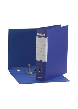 Registratore Oxford G85 Esselte - Protocollo - Dorso 8 - 23x33 cm - 390785050 (Blu Conf. 6)