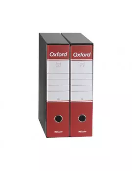 Registratore Oxford G85 Esselte - Protocollo - Dorso 8 - 23x33 cm - 390785160 (Rosso Conf. 6)