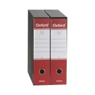 Registratore Oxford G85 Esselte - Protocollo - Dorso 8 - 23x33 cm - 390785160 (Rosso Conf. 6)