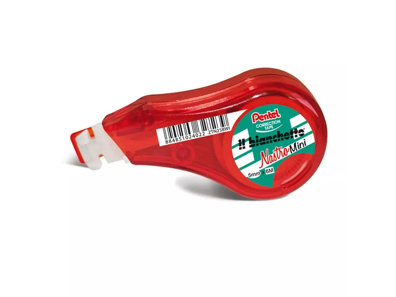 Correttore a Nastro Il Bianchetto Mini Pentel - 5 mm x 6 m - ZTN25BWI