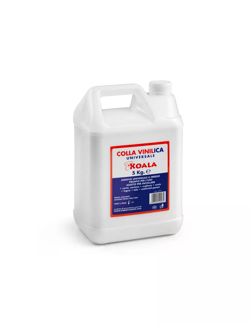 Colla Vinilica Koala - 5 kg - 4293 Colla Vinilica Koala - 5 kg - 4293
