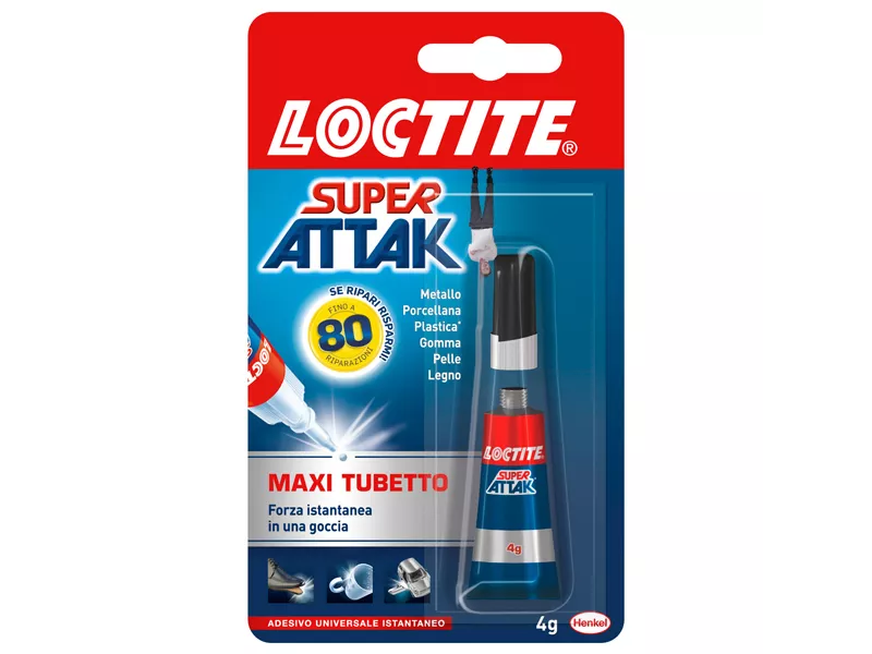 Colla Super Attak Original Loctite - 4 g - 2048037
