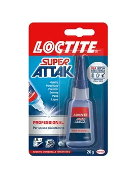 Colla Super Attak Professional Loctite - 20 g - 2048075