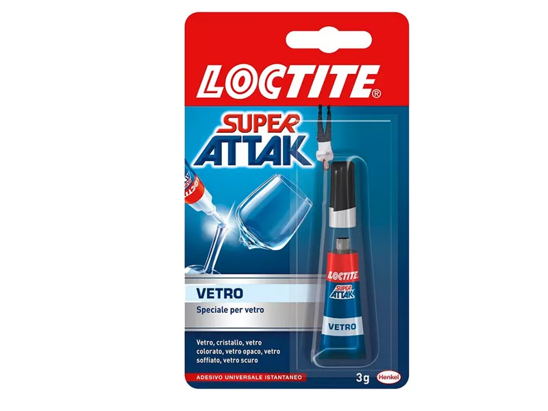 Colla Super Attak Vetro Loctite - 3 g - 2047412