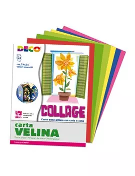 Carta Velina CWR - 24x34 cm - 24 Fogli - 706/24 (Assortiti)