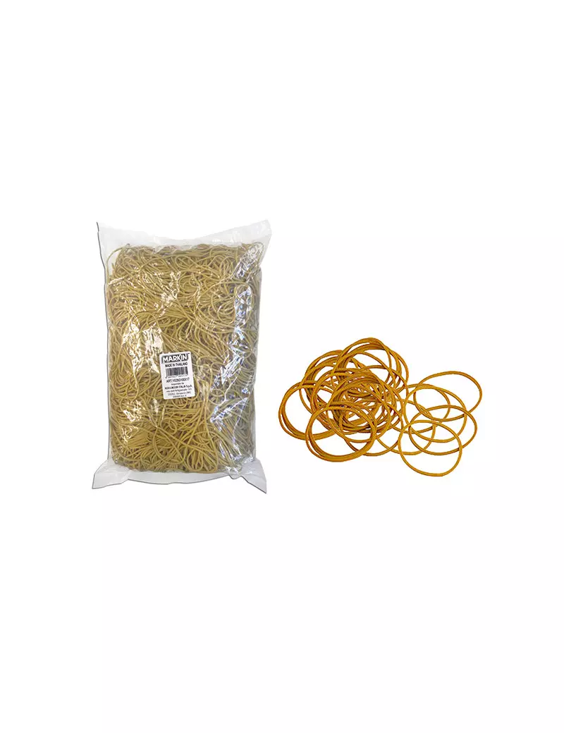 Elastici in Gomma Markin - 1 kg - Ø150 mm - Y525G150X17 (Giallo)