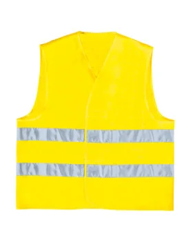 Gilet Alta Visibilità Delta Plus - Taglia XXL - GILP2JA-XX (Giallo Fluo)