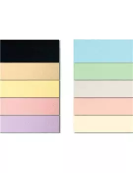 Cartoncino Colorato Bristol 200 Liscio Favini - 50x70 cm - 200 g - A350022 (Marrone Conf. 25)