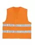 Gilet Alta Visibilità Delta Plus - Taglia XXL - GILP2OR-XX (Arancione Fluo)