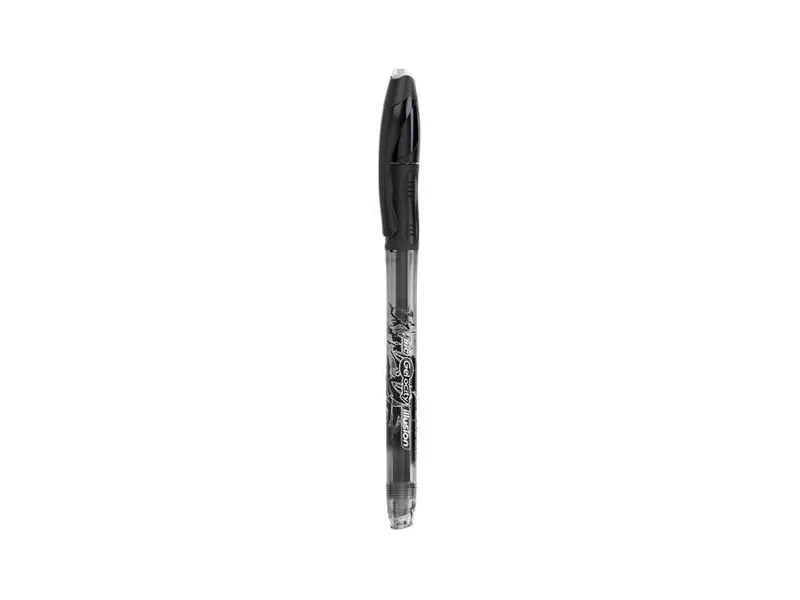 Penna Gel Cancellabile Gelocity Illusion Bic - 0,7 mm - 943441 (Nero Conf. 12)