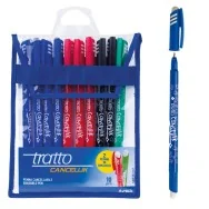 Penna a Sfera Cancellabile Tratto Cancellik Fila - 1 mm - 832700 (Assortiti Conf. 10)