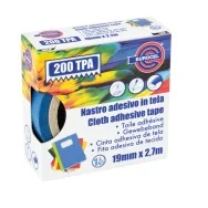 Nastro Adesivo in Tela TPA 200 Eurocel - 19 mm x 2,7 m - 016614194 (Blu)
