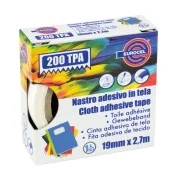Nastro Adesivo in Tela TPA 200 Eurocel - 19 mm x 2,7 m - 016214194 (Rosso)