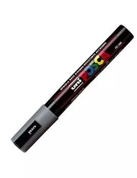 Marcatore a Tempera Uni Posca PC5M Uni-Ball - Tonda - 1,8-2,5 mm - M PC5M GR (Grigio)