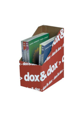 Portariviste Dox&Dox Rexel - Dorso 17,5 cm - 1600176 (Rosso Conf. 12)