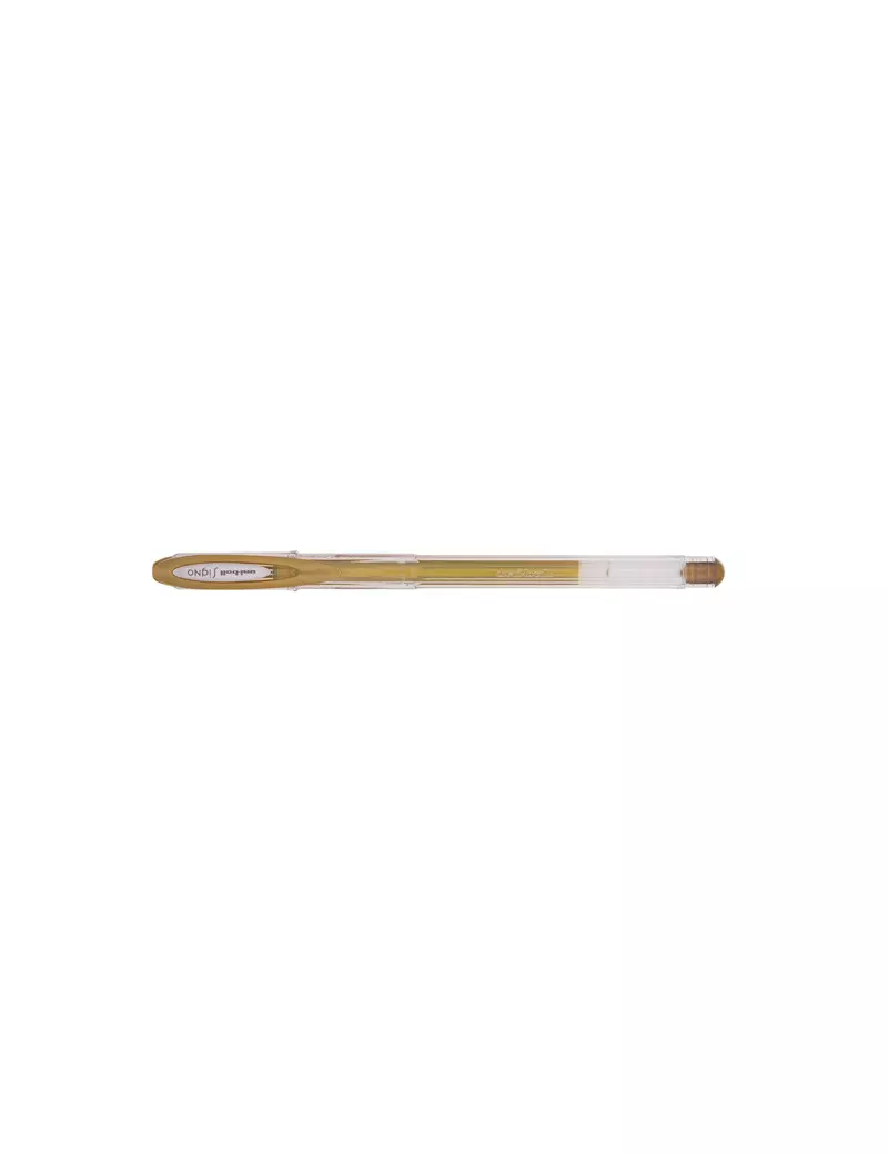 Penna Gel Signo Uni-Ball - 0,8 mm - UM120NM ORO (Oro) Penna Gel Signo Uni-Ball - 0,8 mm - UM120NM ORO (Oro)