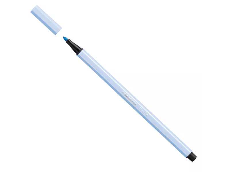 Pennarello Pen 68 Stabilo - 1 mm - 68/11 (Blu Ghiaccio Conf. 10)