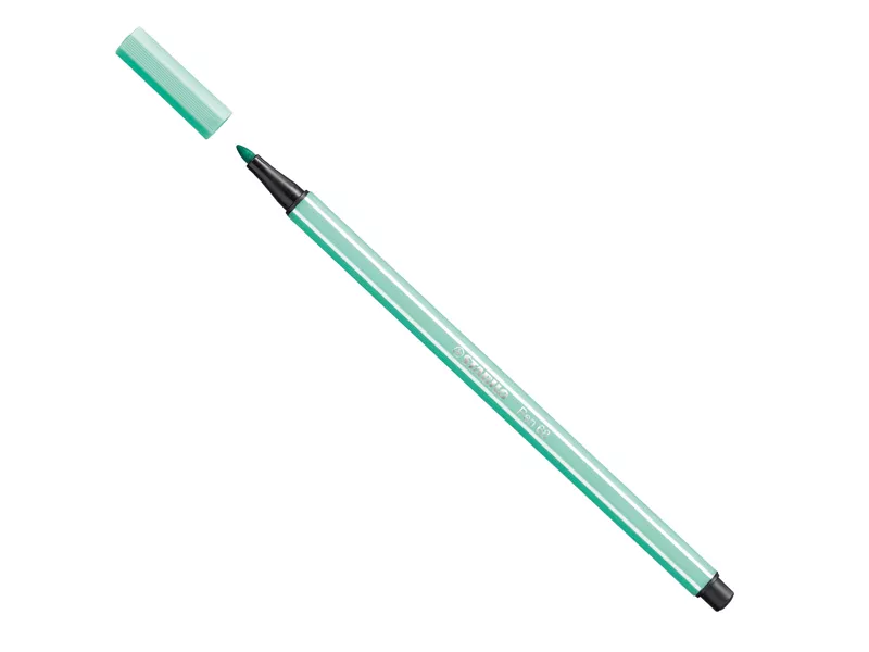 Pennarello Pen 68 Stabilo - 1 mm - 68/13 (Verde Ghiaccio Conf. 10)