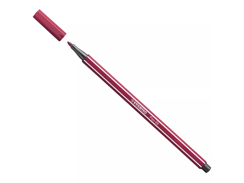 Pennarello Pen 68 Stabilo - 1 mm - 68/19 (Porpora Conf. 10)