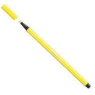 Pennarello Pen 68 Stabilo - 1 mm - 68/24 (Giallo Lime Conf. 10)