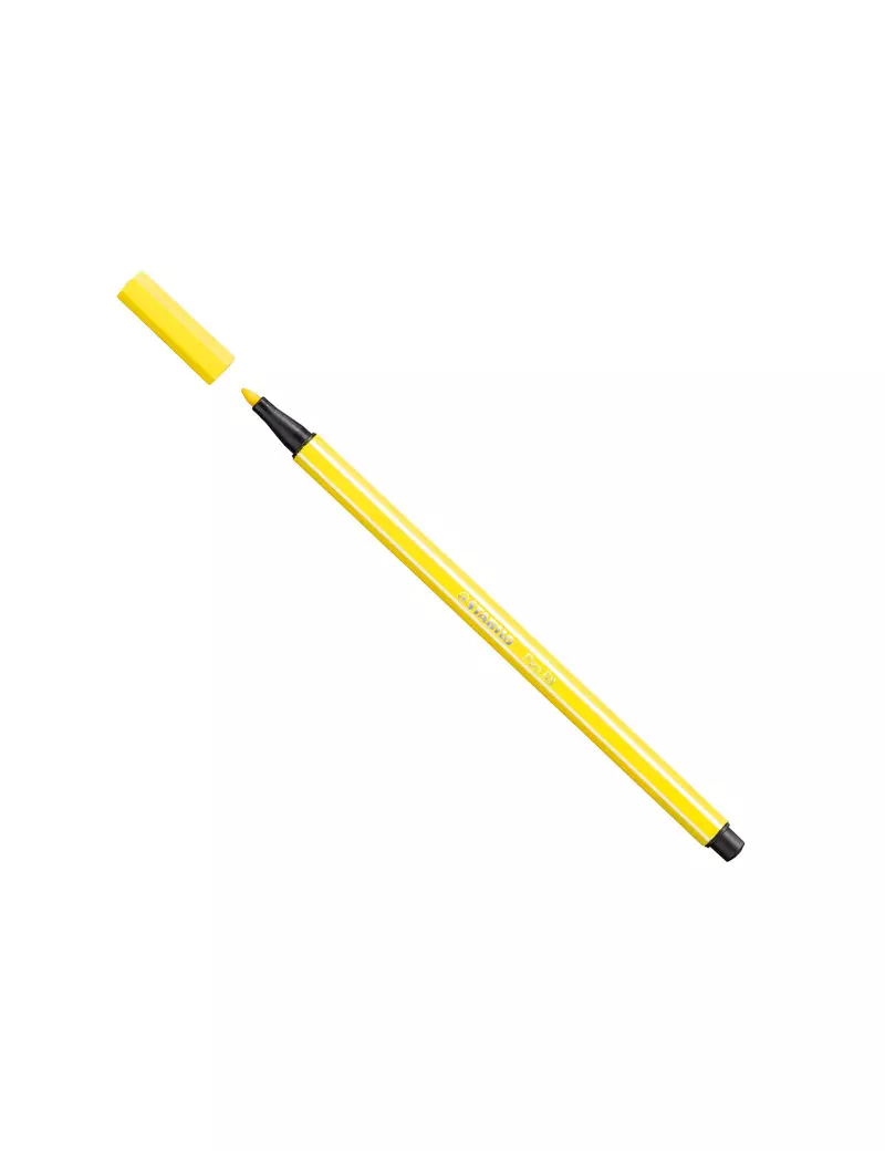 Pennarello Pen 68 Stabilo - 1 mm - 68/24 (Giallo Lime Conf. 10) Pennarello Pen 68 Stabilo - 1 mm - 68/24 (Giallo Lime Conf. 10)