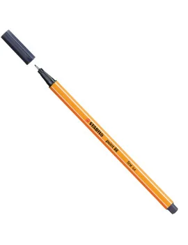 Fineliner Point 88 Stabilo - 0,4 mm - 88/98 (Grigio Payne Conf. 10)