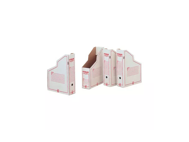 Portariviste Storage King Mec - 25x36x9 cm - 00160600 (Bianco Conf. 32)