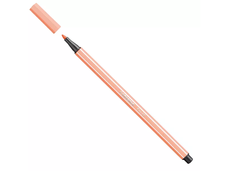 Pennarello Pen 68 Stabilo - 1 mm - 68/26 (Carnicino Chiaro Conf. 10)