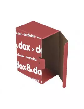 Scatola Archivio Dox&Dox Rexel - 17x35x25 cm - 1600174 (Rosso Conf. 12)